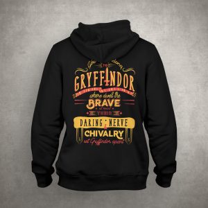 Hoodie Gryffindor Đen