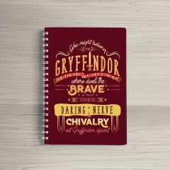 Sổ tay lò xo – Gryffindor